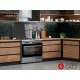 Thermogatz TGS 7000 IX Κουζίνα Υγραερίου & Ρεύματος 94lt με Εστίες Υγραερίου Π90εκ. Inox